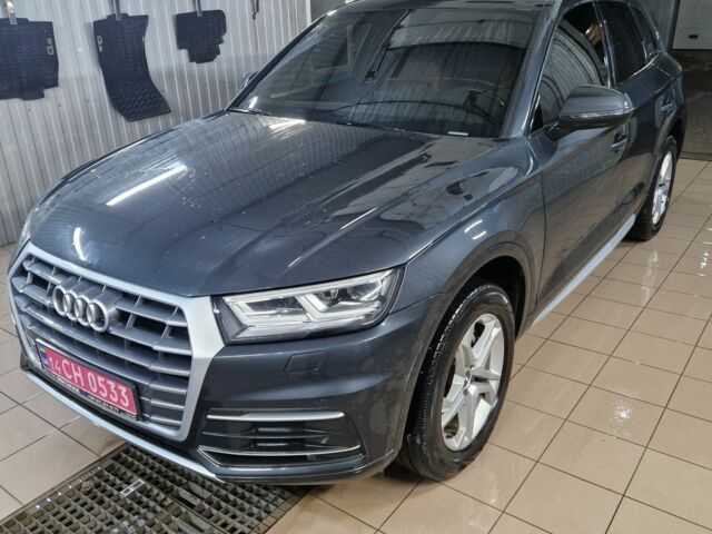 Синий Ауди Ку 5, объемом двигателя 2 л и пробегом 161 тыс. км за 25000 $, фото 1 на Automoto.ua