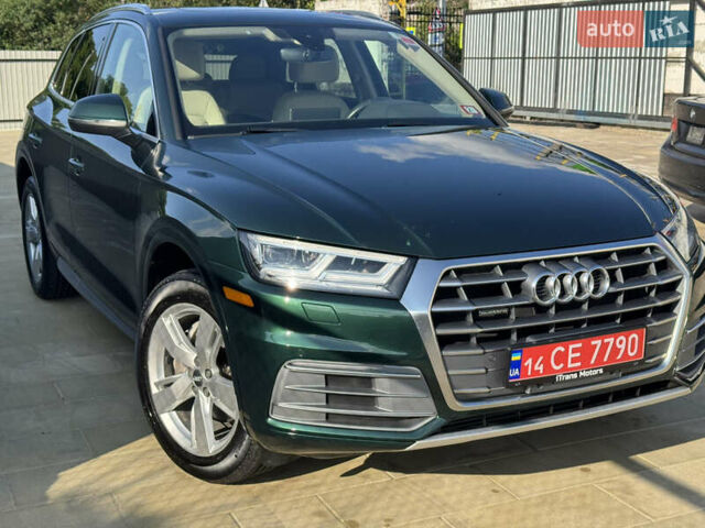 Ауди Ку 5 2017 в Тернополе на Automoto.ua Зеленый Ауди Ку 5, объемом двигателя 2 л и пробегом 243 тыс. км за 22800 $, фото 5 на Automoto.ua