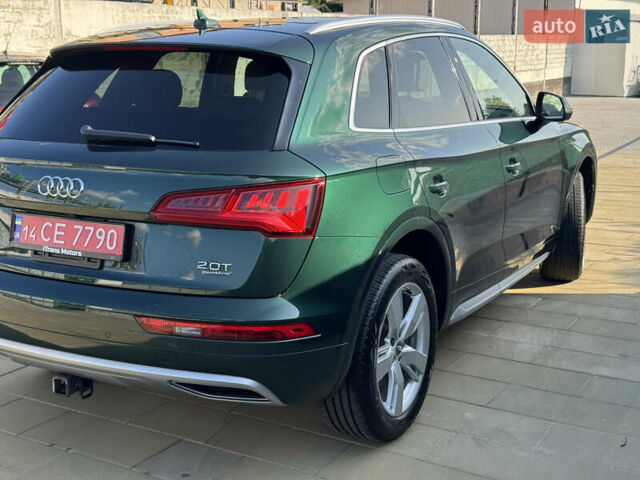 Ауди Ку 5 2017 в Тернополе на Automoto.ua Зеленый Ауди Ку 5, объемом двигателя 2 л и пробегом 243 тыс. км за 22800 $, фото 4 на Automoto.ua