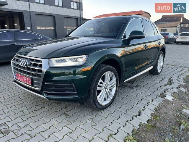 Зеленый Ауди Ку 5, объемом двигателя 2 л и пробегом 37 тыс. км за 27000 $, фото 1 на Automoto.ua