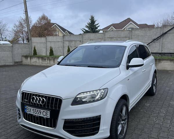 Белый Ауди Ку 7, объемом двигателя 3 л и пробегом 214 тыс. км за 14800 $, фото 1 на Automoto.ua