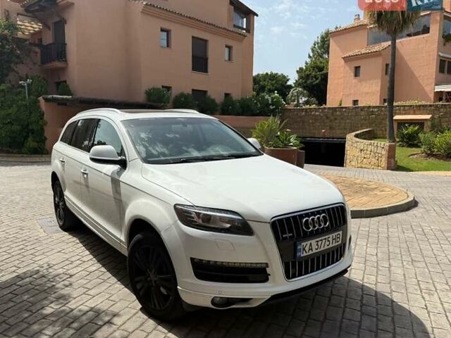 Белый Ауди Ку 7, объемом двигателя 3 л и пробегом 220 тыс. км за 15000 $, фото 3 на Automoto.ua