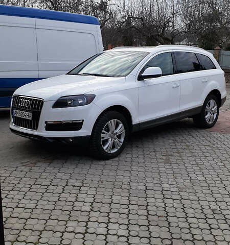 Білий Ауді Ку 7, об'ємом двигуна 3 л та пробігом 214 тис. км за 13500 $, фото 74 на Automoto.ua