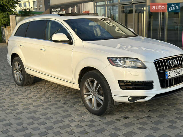 Ауди Ку 7 2010 в Ивано-Франковске на Automoto.ua Белый Ауди Ку 7, объемом двигателя 2.97 л и пробегом 355 тыс. км за 16500 $, фото 32 на Automoto.ua