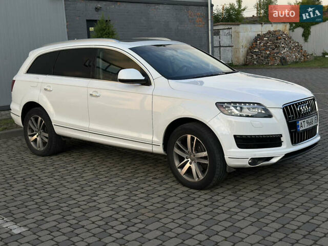 Ауди Ку 7 2010 в Ивано-Франковске на Automoto.ua Белый Ауди Ку 7, объемом двигателя 2.97 л и пробегом 355 тыс. км за 16500 $, фото 5 на Automoto.ua