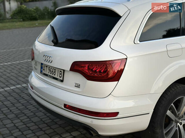 Ауди Ку 7 2010 в Ивано-Франковске на Automoto.ua Белый Ауди Ку 7, объемом двигателя 2.97 л и пробегом 355 тыс. км за 16500 $, фото 9 на Automoto.ua