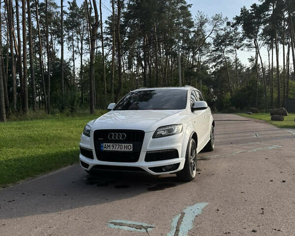 Белый Ауди Ку 7, объемом двигателя 3 л и пробегом 240 тыс. км за 13900 $, фото 1 на Automoto.ua