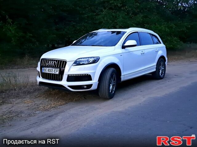 Белый Ауди Ку 7, объемом двигателя 3 л и пробегом 246 тыс. км за 21500 $, фото 1 на Automoto.ua