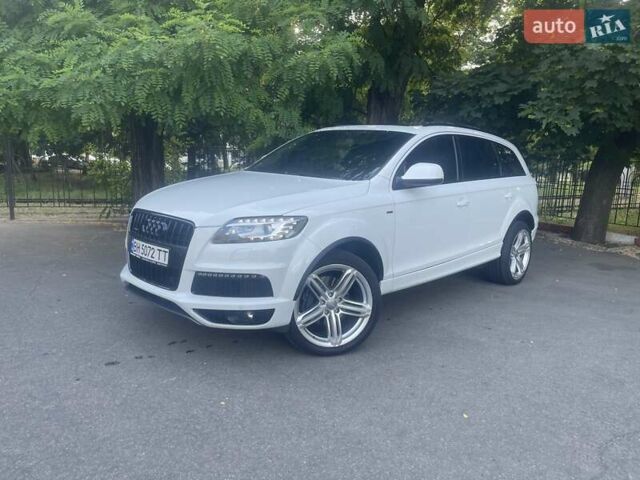 Белый Ауди Ку 7, объемом двигателя 2.97 л и пробегом 75 тыс. км за 26250 $, фото 1 на Automoto.ua