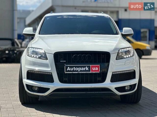 Білий Ауді Ку 7, об'ємом двигуна 3 л та пробігом 74 тис. км за 28990 $, фото 1 на Automoto.ua
