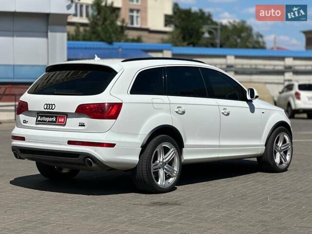 Білий Ауді Ку 7, об'ємом двигуна 3 л та пробігом 74 тис. км за 28990 $, фото 4 на Automoto.ua