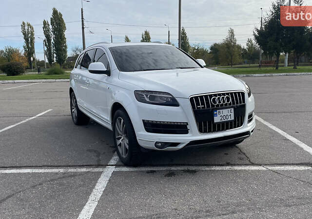 Ауді Ку 7 2012 у Кременчуге на Automoto.ua Білий Ауді Ку 7, об'ємом двигуна 3 л та пробігом 186 тис. км за 17000 $, фото 2 на Automoto.ua