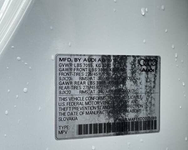 Білий Ауді Ку 7, об'ємом двигуна 3 л та пробігом 255 тис. км за 17500 $, фото 97 на Automoto.ua