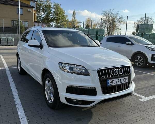 Белый Ауди Ку 7, объемом двигателя 2.97 л и пробегом 240 тыс. км за 17500 $, фото 1 на Automoto.ua