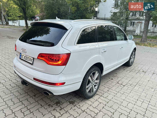 Ауди Ку 7 2013 в Львове на Automoto.ua Белый Ауди Ку 7, объемом двигателя 3 л и пробегом 312 тыс. км за 15000 $, фото 3 на Automoto.ua