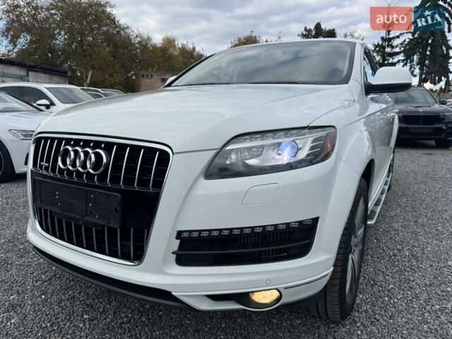 Ауди Ку 7 2013 в Тернополе на Automoto.ua Белый Ауди Ку 7, объемом двигателя 2.97 л и пробегом 124 тыс. км за 23500 $, фото 11 на Automoto.ua