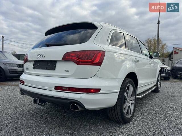 Ауди Ку 7 2013 в Тернополе на Automoto.ua Белый Ауди Ку 7, объемом двигателя 2.97 л и пробегом 124 тыс. км за 23500 $, фото 28 на Automoto.ua