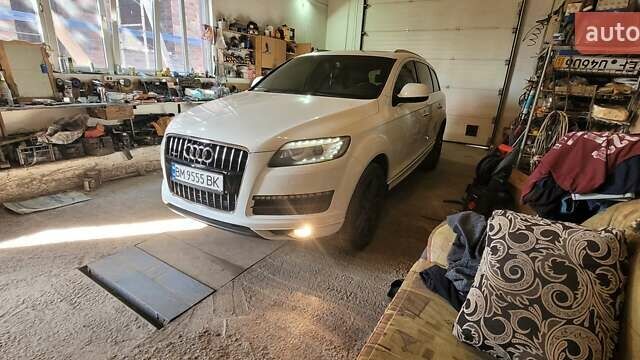 Белый Ауди Ку 7, объемом двигателя 2.97 л и пробегом 252 тыс. км за 24000 $, фото 1 на Automoto.ua