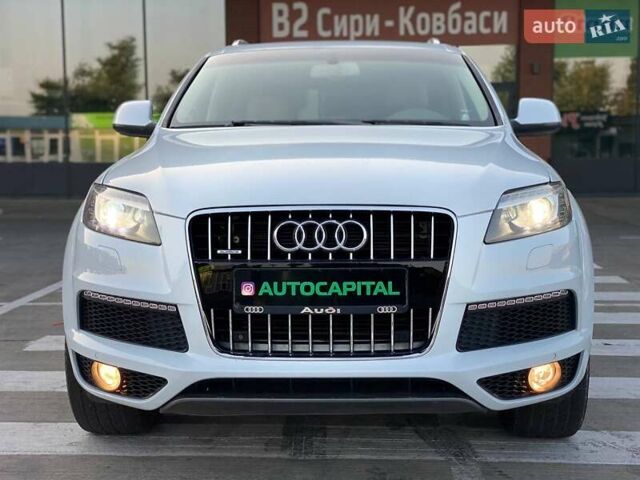Белый Ауди Ку 7, объемом двигателя 3 л и пробегом 144 тыс. км за 16490 $, фото 6 на Automoto.ua