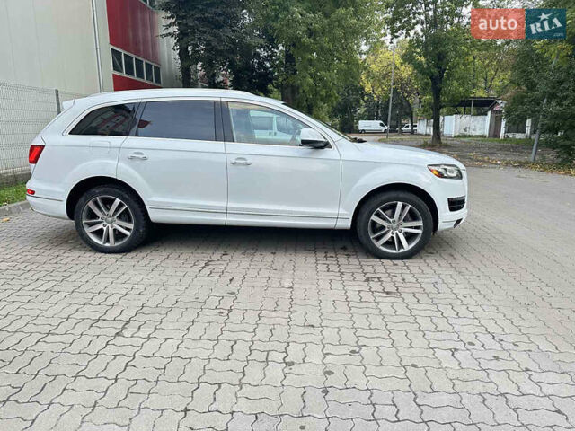 Ауди Ку 7 2013 в Львове на Automoto.ua Белый Ауди Ку 7, объемом двигателя 3 л и пробегом 312 тыс. км за 15000 $, фото 2 на Automoto.ua