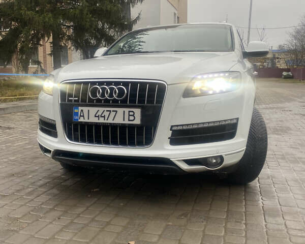 Белый Ауди Ку 7, объемом двигателя 2.97 л и пробегом 221 тыс. км за 17999 $, фото 1 на Automoto.ua