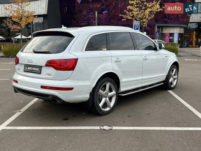 Ауді Ку 7 2013 у Києві на Automoto.ua Білий Ауді Ку 7, об'ємом двигуна 3 л та пробігом 243 тис. км за 13990 $, фото 6 на Automoto.ua
