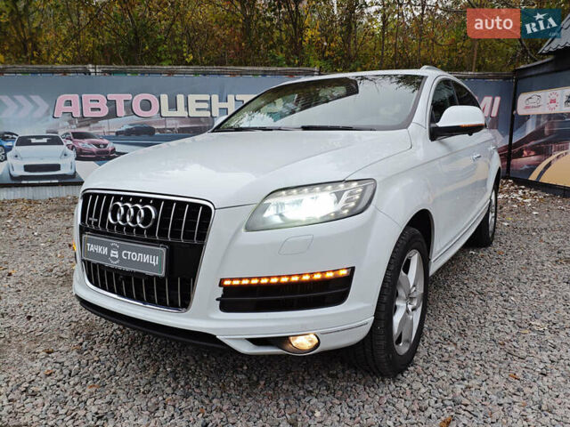 Ауди Ку 7 2013 в Киеве на Automoto.ua Белый Ауди Ку 7, объемом двигателя 2.97 л и пробегом 204 тыс. км за 19500 $, фото 2 на Automoto.ua