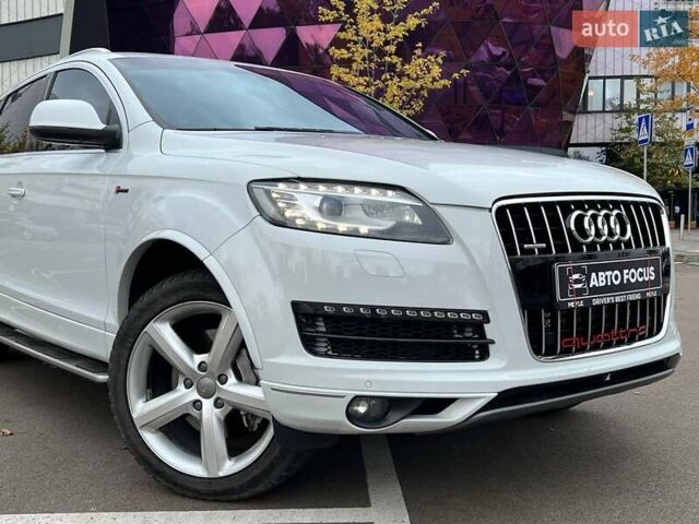 Ауді Ку 7 2013 у Києві на Automoto.ua Білий Ауді Ку 7, об'ємом двигуна 3 л та пробігом 243 тис. км за 13990 $, фото 1 на Automoto.ua