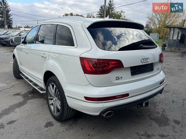 Ауди Ку 7 2013 в Тернополе на Automoto.ua Белый Ауди Ку 7, объемом двигателя 2.97 л и пробегом 124 тыс. км за 23500 $, фото 80 на Automoto.ua