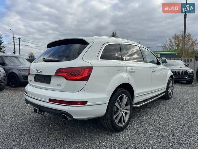 Ауди Ку 7 2013 в Тернополе на Automoto.ua Белый Ауди Ку 7, объемом двигателя 2.97 л и пробегом 124 тыс. км за 23500 $, фото 29 на Automoto.ua