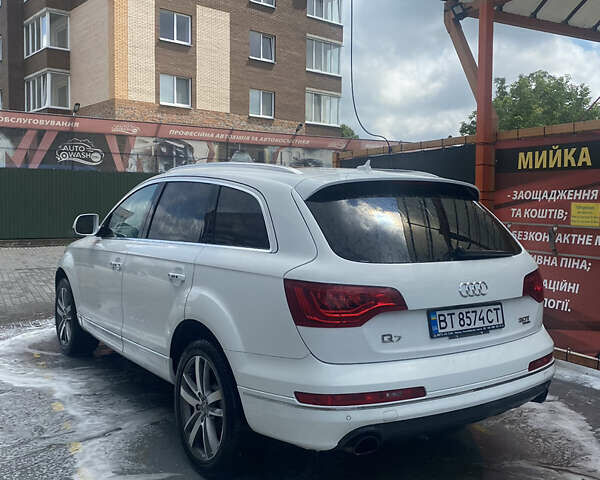 Белый Ауди Ку 7, объемом двигателя 3 л и пробегом 156 тыс. км за 18500 $, фото 1 на Automoto.ua