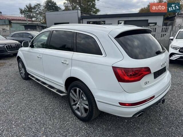Ауди Ку 7 2013 в Тернополе на Automoto.ua Белый Ауди Ку 7, объемом двигателя 2.97 л и пробегом 124 тыс. км за 23500 $, фото 24 на Automoto.ua