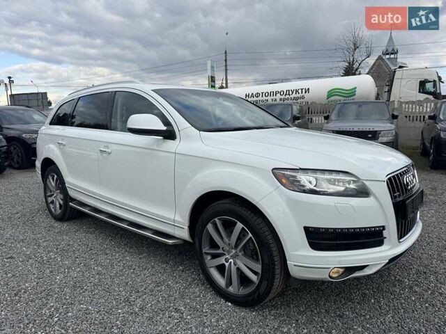 Ауди Ку 7 2013 в Тернополе на Automoto.ua Белый Ауди Ку 7, объемом двигателя 2.97 л и пробегом 124 тыс. км за 23500 $, фото 5 на Automoto.ua