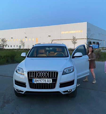 Белый Ауди Ку 7, объемом двигателя 3 л и пробегом 177 тыс. км за 19900 $, фото 3 на Automoto.ua