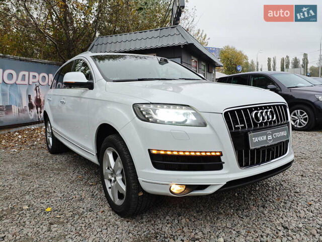 Ауди Ку 7 2013 в Киеве на Automoto.ua Белый Ауди Ку 7, объемом двигателя 2.97 л и пробегом 204 тыс. км за 19500 $, фото 1 на Automoto.ua