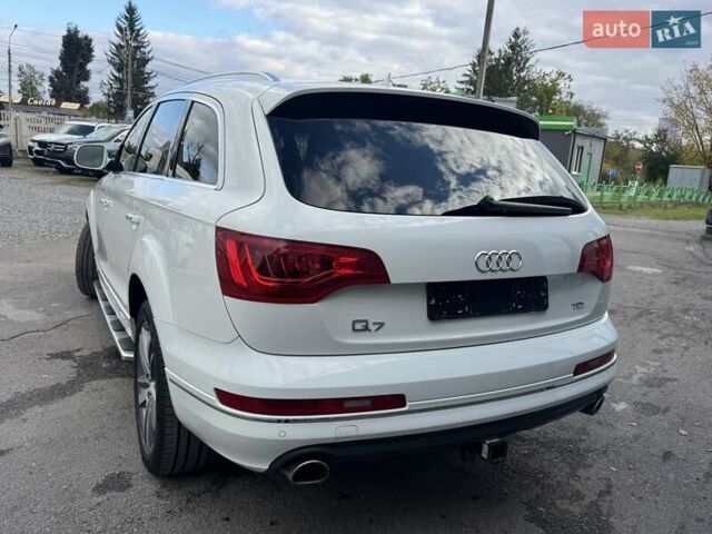 Ауди Ку 7 2013 в Тернополе на Automoto.ua Белый Ауди Ку 7, объемом двигателя 2.97 л и пробегом 124 тыс. км за 23500 $, фото 79 на Automoto.ua