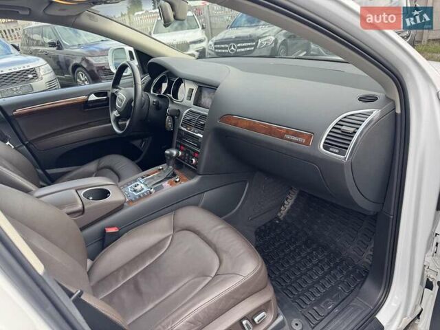 Ауди Ку 7 2013 в Тернополе на Automoto.ua Белый Ауди Ку 7, объемом двигателя 2.97 л и пробегом 124 тыс. км за 23500 $, фото 32 на Automoto.ua