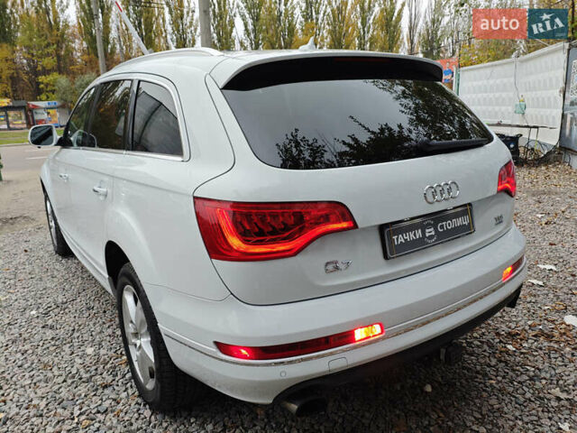 Ауди Ку 7 2013 в Киеве на Automoto.ua Белый Ауди Ку 7, объемом двигателя 2.97 л и пробегом 204 тыс. км за 19500 $, фото 5 на Automoto.ua