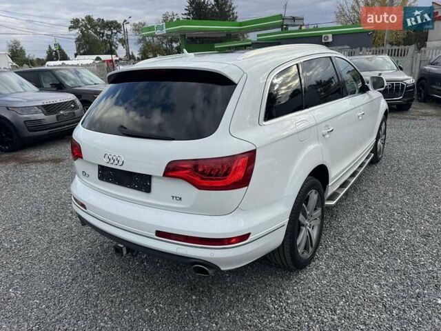 Ауди Ку 7 2013 в Тернополе на Automoto.ua Белый Ауди Ку 7, объемом двигателя 2.97 л и пробегом 124 тыс. км за 23500 $, фото 27 на Automoto.ua