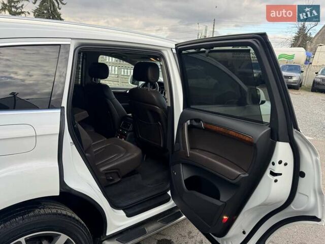Ауди Ку 7 2013 в Тернополе на Automoto.ua Белый Ауди Ку 7, объемом двигателя 2.97 л и пробегом 124 тыс. км за 23500 $, фото 76 на Automoto.ua