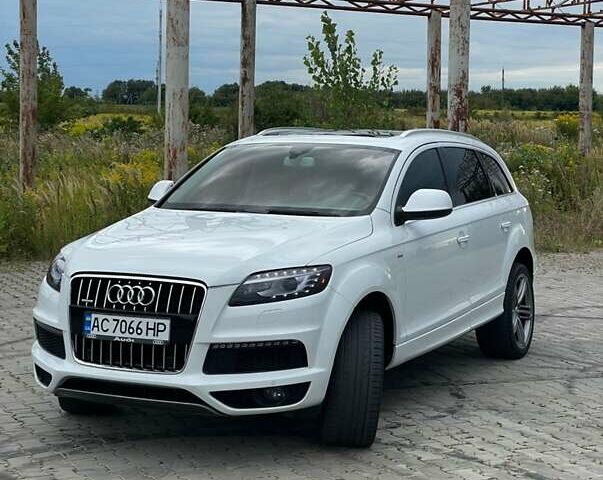 Ауди Ку 7 2013 в Луцке на Automoto.ua Белый Ауди Ку 7, объемом двигателя 2.97 л и пробегом 226 тыс. км за 18999 $, фото 1 на Automoto.ua