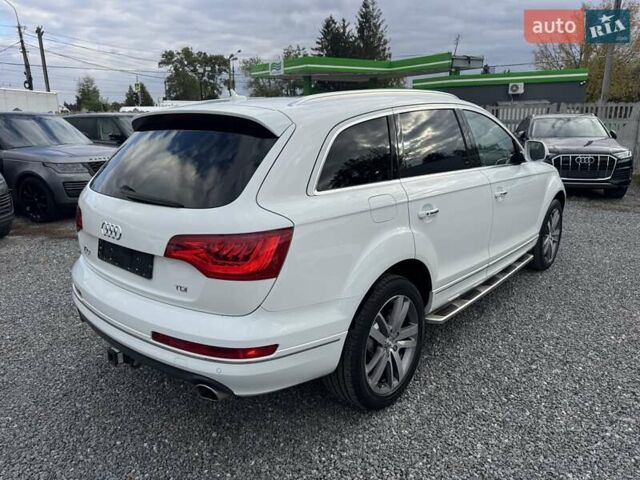 Ауди Ку 7 2013 в Тернополе на Automoto.ua Белый Ауди Ку 7, объемом двигателя 2.97 л и пробегом 124 тыс. км за 23500 $, фото 37 на Automoto.ua