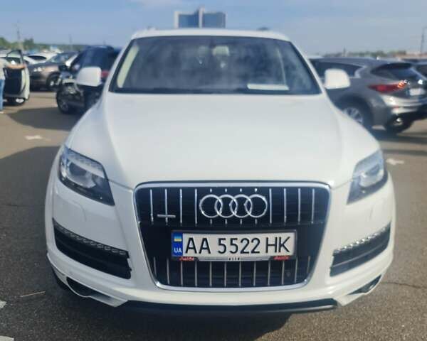 Ауди Ку 7 2014 в Киеве на Automoto.ua Белый Ауди Ку 7, объемом двигателя 3 л и пробегом 193 тыс. км за 16500 $, фото 19 на Automoto.ua