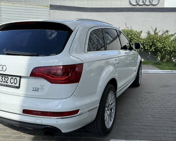 Ауди Ку 7 2014 в Одессе на Automoto.ua Белый Ауди Ку 7, объемом двигателя 2.97 л и пробегом 292 тыс. км за 21500 $, фото 9 на Automoto.ua