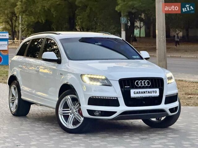 Ауді Ку 7 2014 у Одесі на Automoto.ua Білий Ауді Ку 7, об'ємом двигуна 3 л та пробігом 155 тис. км за 14999 $, фото 21 на Automoto.ua