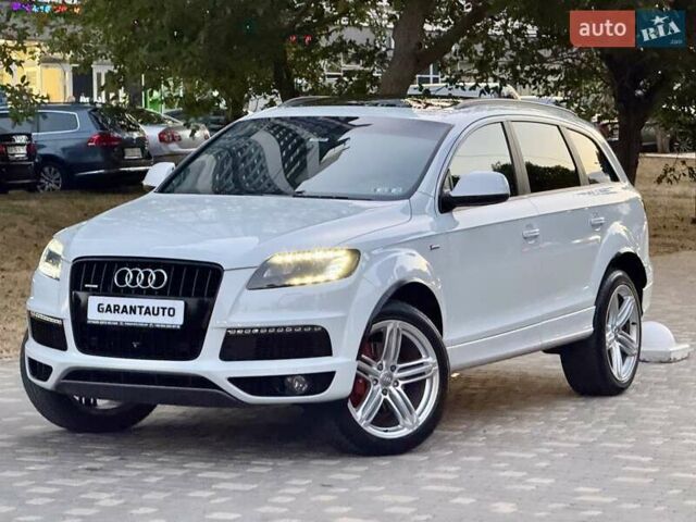 Ауді Ку 7 2014 у Одесі на Automoto.ua Білий Ауді Ку 7, об'ємом двигуна 3 л та пробігом 155 тис. км за 14999 $, фото 14 на Automoto.ua