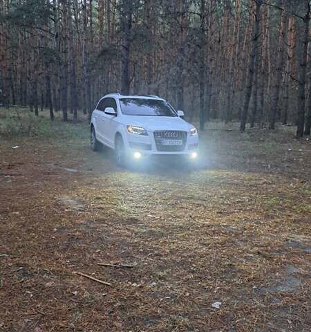 Білий Ауді Ку 7, об'ємом двигуна 2.97 л та пробігом 170 тис. км за 22300 $, фото 1 на Automoto.ua