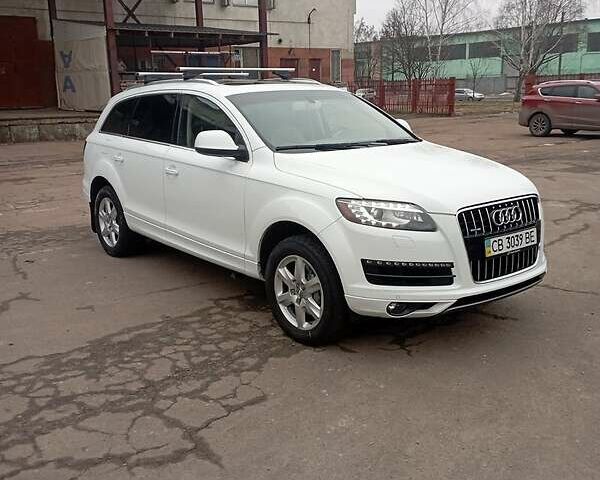 Белый Ауди Ку 7, объемом двигателя 3 л и пробегом 185 тыс. км за 20500 $, фото 1 на Automoto.ua