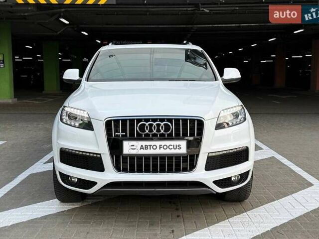Ауди Ку 7 2014 в Киеве на Automoto.ua Белый Ауди Ку 7, объемом двигателя 3 л и пробегом 161 тыс. км за 16990 $, фото 1 на Automoto.ua