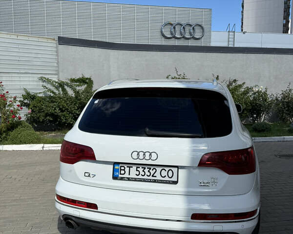 Ауди Ку 7 2014 в Одессе на Automoto.ua Белый Ауди Ку 7, объемом двигателя 2.97 л и пробегом 292 тыс. км за 21500 $, фото 11 на Automoto.ua